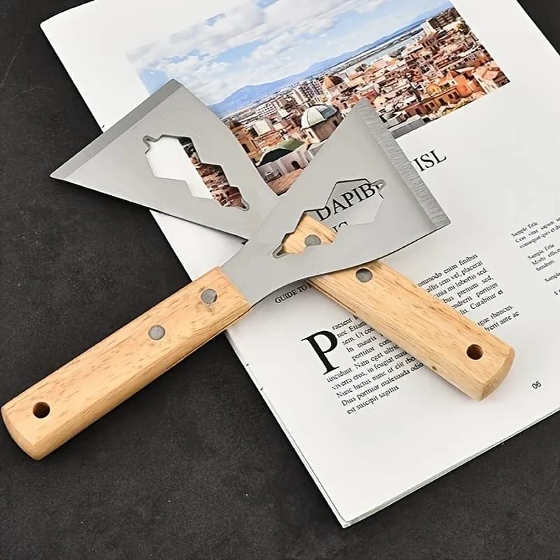 Ash Scraper Decoration Shovel Multifunctional Extra-thick Hanging Knife Cleaning Knife Stainless Steel Cement Shovel Tool
