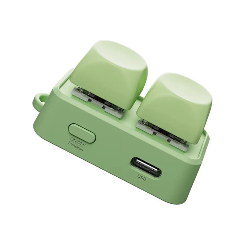 HANLINYUE Free2 Mini Bluetooth Keyboard Page Flipper Supports Android System E-book Reader Bluetooth Page Flipper Not Supports K