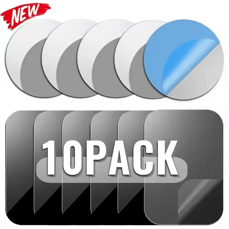 5/10PCS Magnetic Metal Plate Disk Car Phone Holder Stickers Magnetic Patch Sticker for Tablet Mobile Phone Car Stand Mount