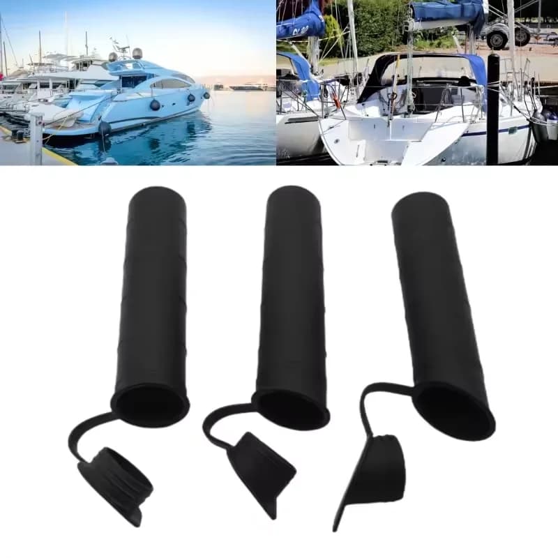 0 degrees 15 degrees 30 degrees Fishing Rod Seat Plastic Inner Pipe Rod Frame Lining Pipe Marine Yacht Accessories