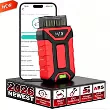 JDiag M10 Bluetooth OBD2 Motorcycle Diagnostic Tool Scanner Oil Ret TPS Service Reset ABS Coding CO Idle For Harley/BMW/ktm
