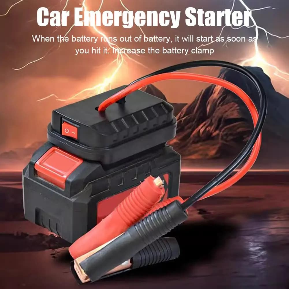 Car Emergency Starter for Makita Lithium Battery Booster Applicable to Converter Charger Emergence Start Accessories