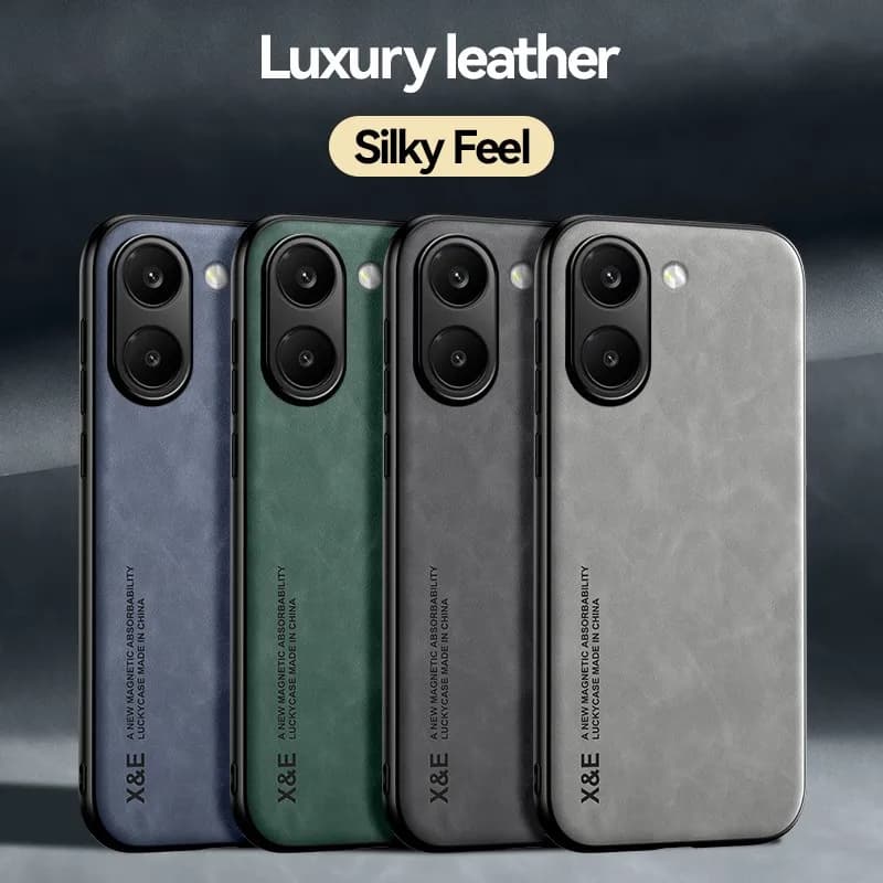 Shockproof Case For Xiaomi Poco X8 Pro Max F8 Ultra X7 Pro X6 Pro Cover Magnetic Leather Car Holder Phone Capa Coque Funda
