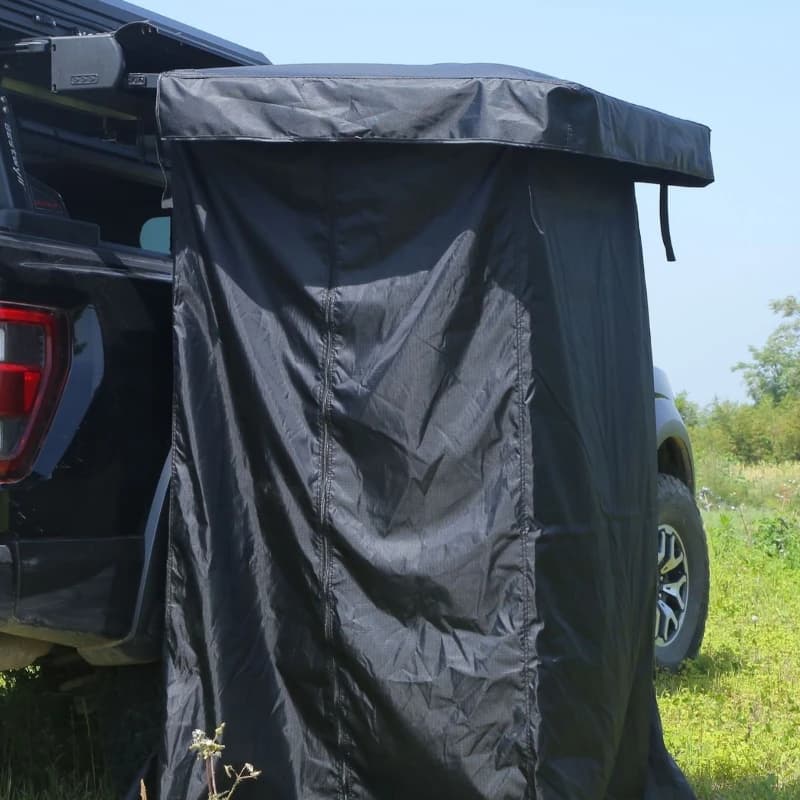 CarSideShower Privacy Tent Aluminum Case Double Shell Toilet Tent for SUVTruckVan Quick Setup Portable Changing Room for Camping