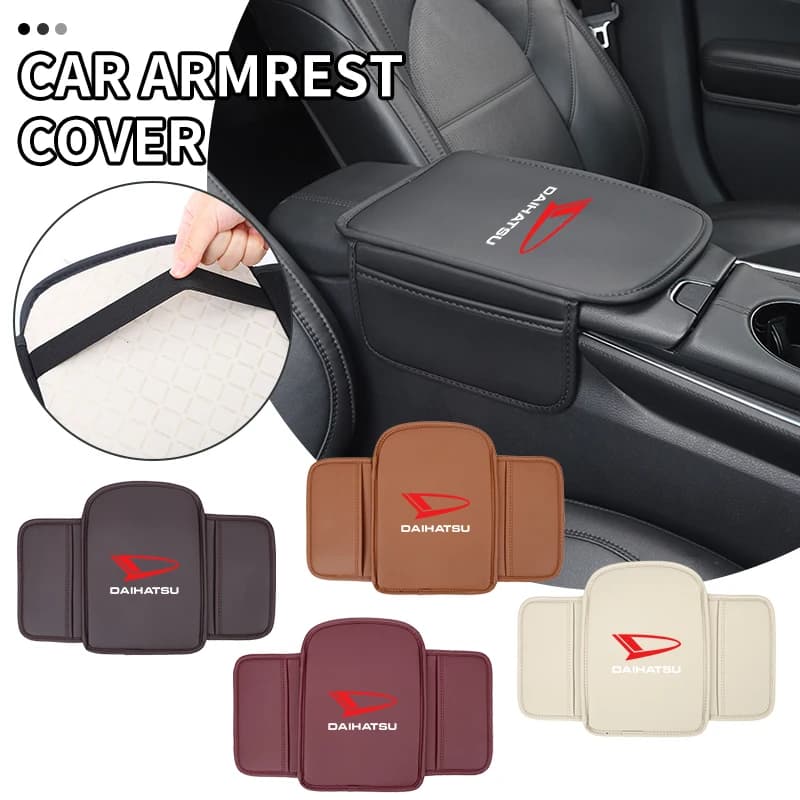 Car storage bag armrest box cover For Daihatsu Terios Sirion Mira Materia Rocky YRV Feroza Charade