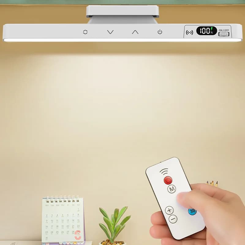 Touch Table Lamp Magnetic Desk Lamp Bulit-in 2500mAh Battery for Reading Cabinet Mirror Bedside Rechargeable Night Lights