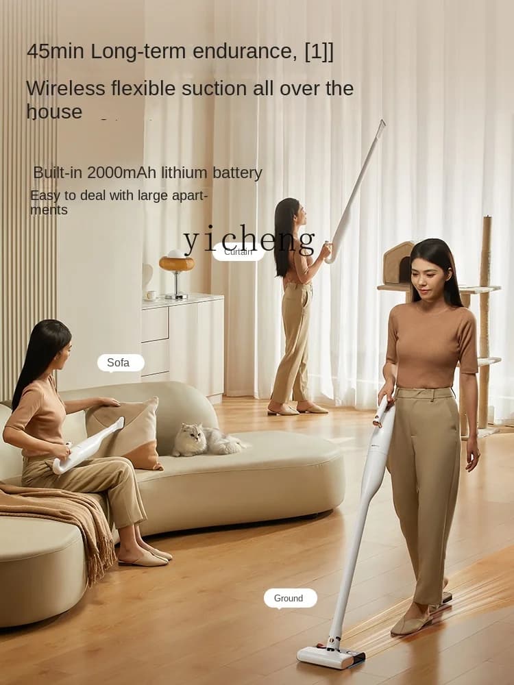 cc25Wireless Vacuum Cleaner Large Suction Household Ultra-Quiet Mopping Sweeping All-in-One Unit