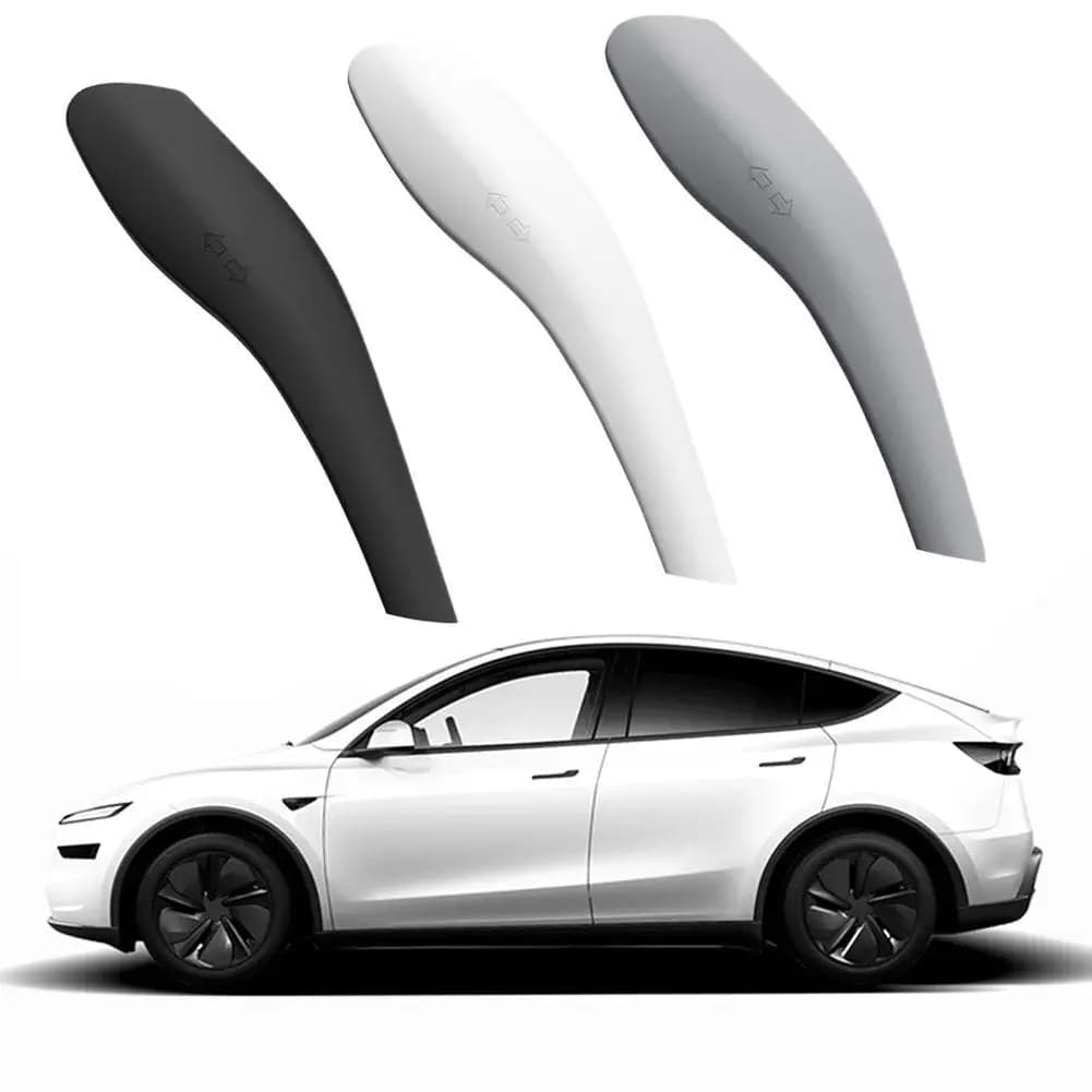 for Tesla Model Y Juniper 2025 Soft Silicone Gear Shift Cover Steering Wheel Lever Handle Protection Interior Accessories
