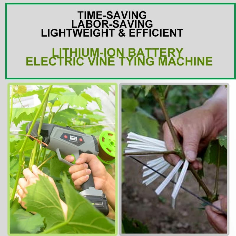 Electric Branch Tying Binding Machine Grape Branch Vine Binding Fully Automatic Knotter Garden Power Tool