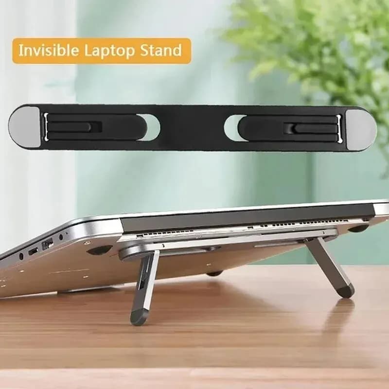 Universal Laptop Stand for All Notebooks - Compatible with MacBook Pro 13/15, MacBook Air, Lenovo, Samsung/More