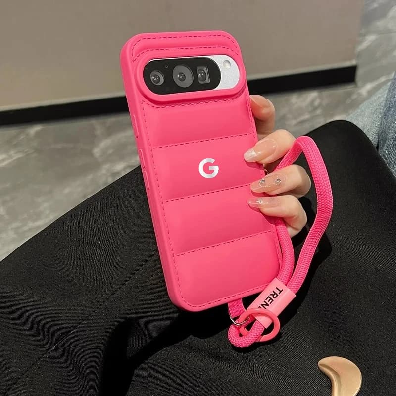 Hot Ins Top-selling Street Shoes Sneaker Case For Google Pixel 10 9 A/Pro XL 8 7 6 A/Pro Down Jacket Cloth Shcokproof Soft Cover