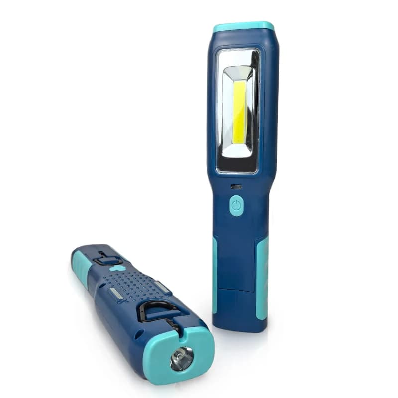 Super Bright Magnetic Work Light Type-c Rechargeable LED Flashlight for Workshop Car Repair Portable COB Flood Mechanic Light