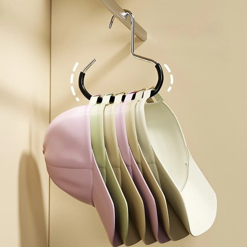 Hat Duck Tongue Hat Hook Clothes Hanger Storage Artifact Non Slip and Seamless Silk Scarf Rack for Household Dormitories