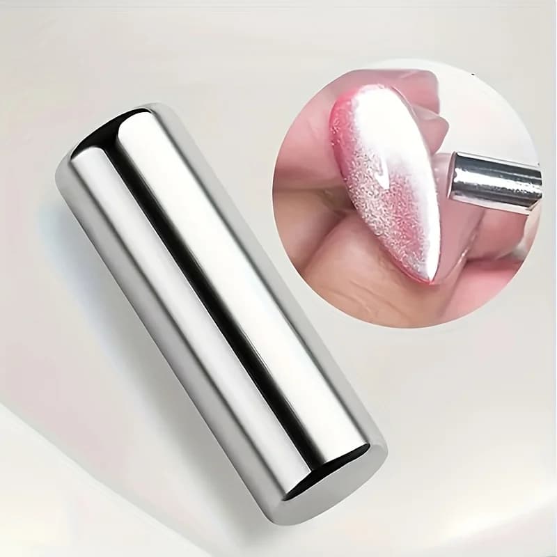 Round Nail Art Cat Eye Gel Magnetic Pen for Gel Polish 3D Cat Eye Nails Painting Strong Magnet Stick Manicure DIY Tools