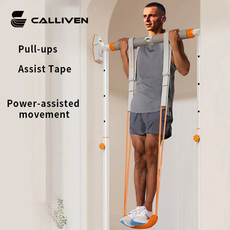 1pc Horizontal Bar Pull Up Power Band, Adjustable Training Assistance Band, Elastic Band, Men's and Women's Indoor Home Fitness