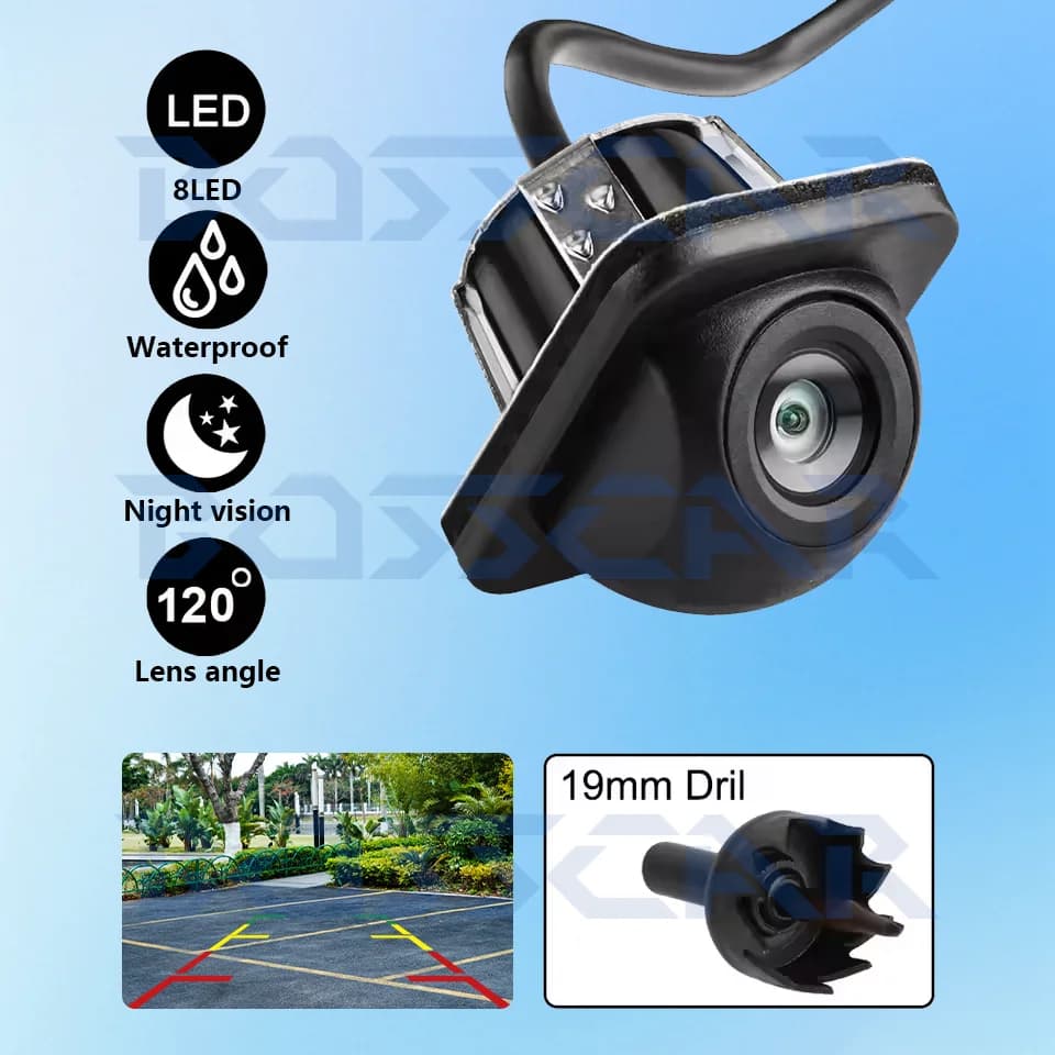 Universal Car Rear View Camera Waterproof Auto Parking Assistance Car Reverse Camera for Parking Monitoring