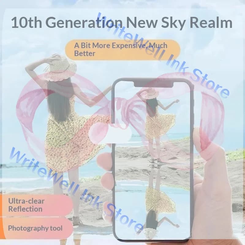 Smartphone Camera Mirror Reflection Clip Kit For All Phone Models Perfect Tool For Photographers