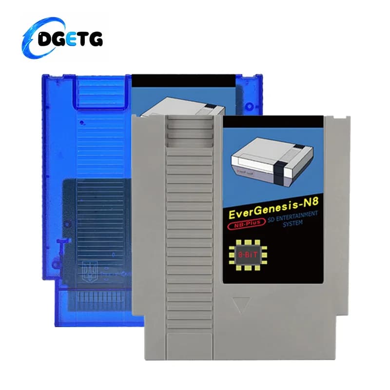New FC NES Game Card EDN8 Plus FlashCard 1500 in 1 NES N8 Cartridge For Family Computer US NES 8-Bit Video Game Console