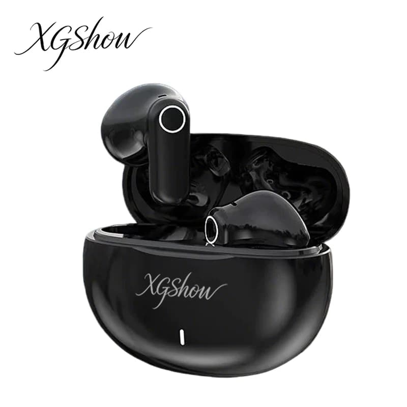 XGSHOW M21S TWS Bluetooth Headphones Wireless High Sound Quality HiFi Ultra Long Battery Life Half In-ear Earbuds Mini Portable