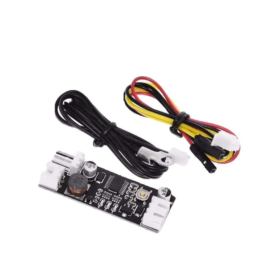 Single 12V 0.8A DC PWM 2-3 Wire Fan Temperature Control Speed Controller Chassis Computer Noiseor PC CPU Cooler Fan Alarm STK IC