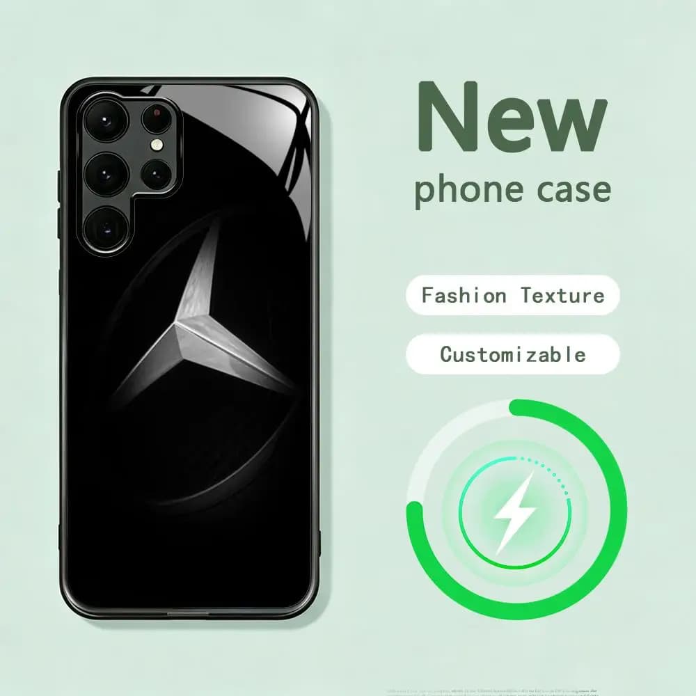 Hot Sport-B-Ben-zS-Merce-des A-amges Phone Case For Samsung S26 S25 S24 S23 S22 S21 S20 Plus Ultra Note20 Glass Magnetic Case