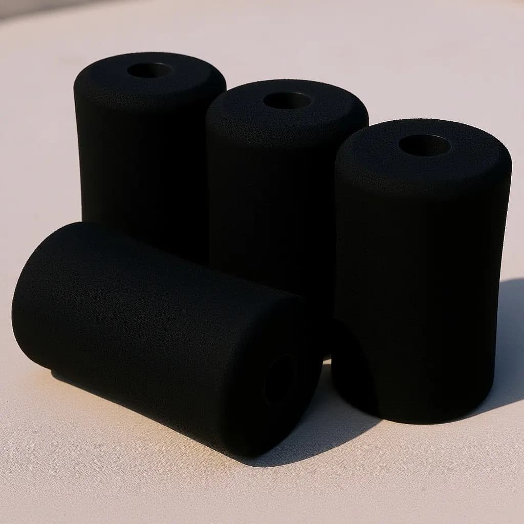 4Pcs Gym Equipment Foam Pads Sponge Cushion Support Sleeve Protection Cover for Ab Training Leg Extension Machine Foam Roller