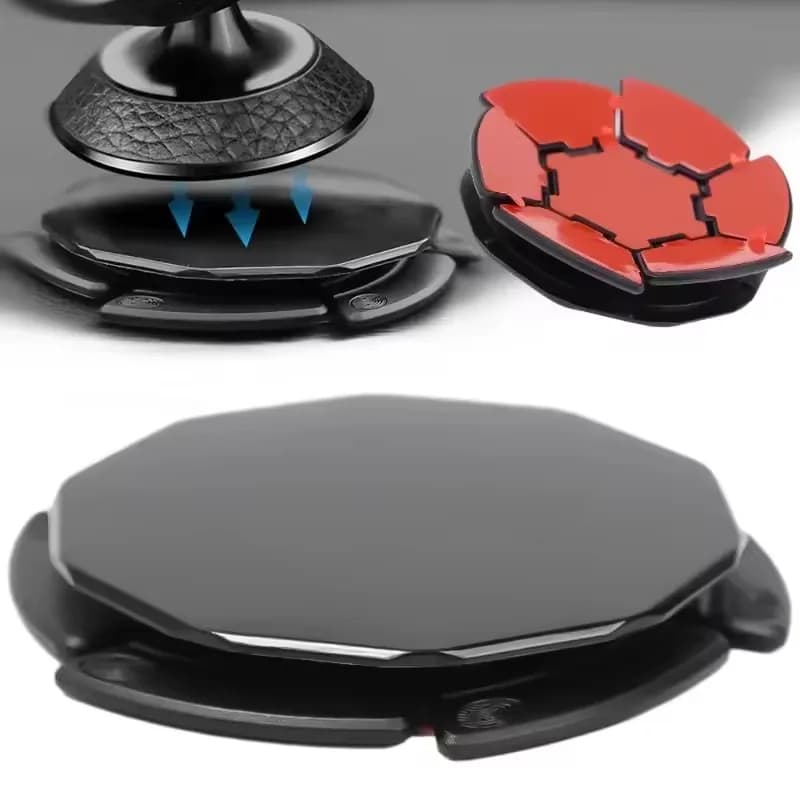 Car Dashboard Suction Cup Cellphone Mount Base Universal Suction Cup Phone Holder Pad Disk For Curve Car Dashboard Windshield