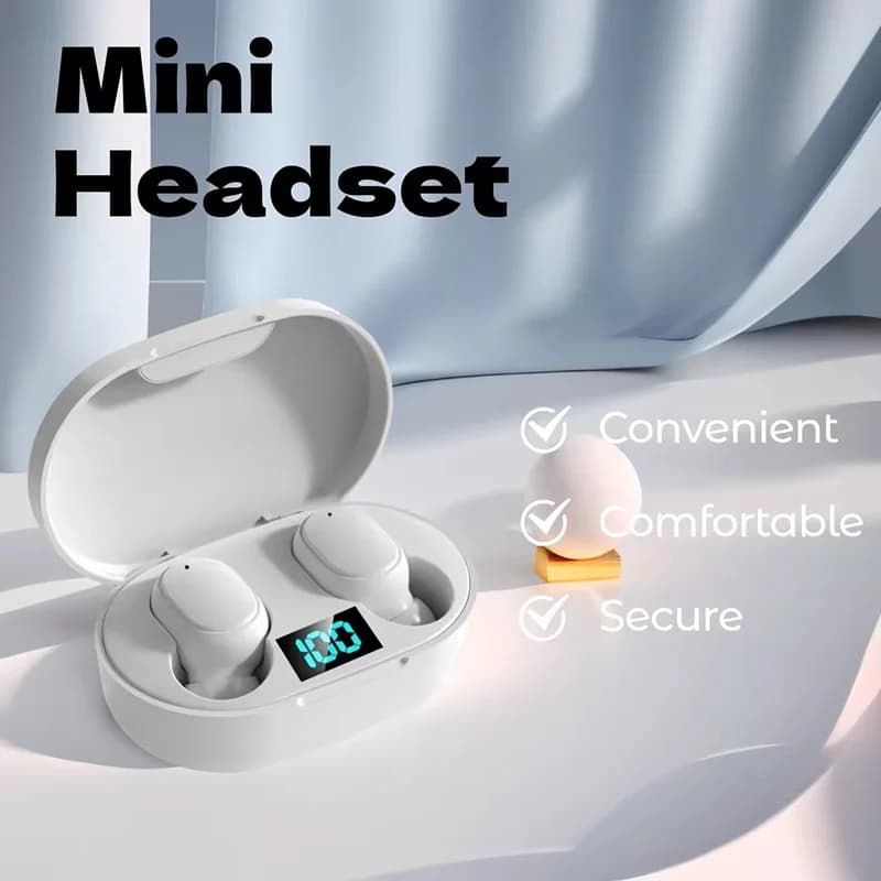 A6S TWS Earphone Wireless Bluetooth Headset Touch Control Earbuds With HD Mic Headphones Sports Waterproof Earphones For iPhone