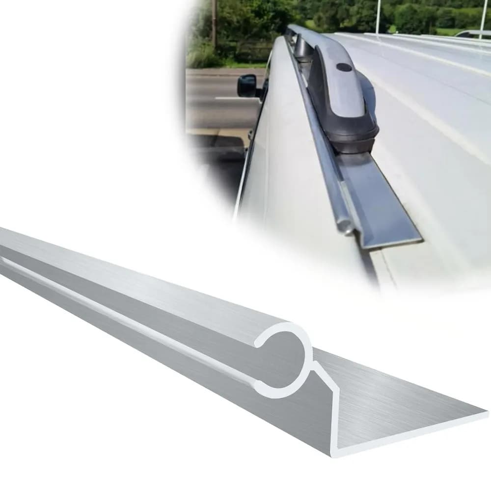 RV Awning Rail C Channel For VW T5 T6 Campervan Motorhome Caravan Transporte 4X 60cm Durable Camping Awnings Tents Accessories