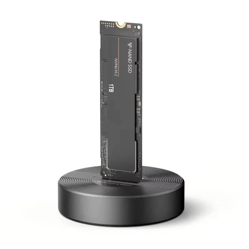 40Gbps High Speed Transmission Rate Tool-Free SSD Enclosure M.2 NVME PCIE USB 4 USB4 Type-C SSD Enclosure M2 Case Dock
