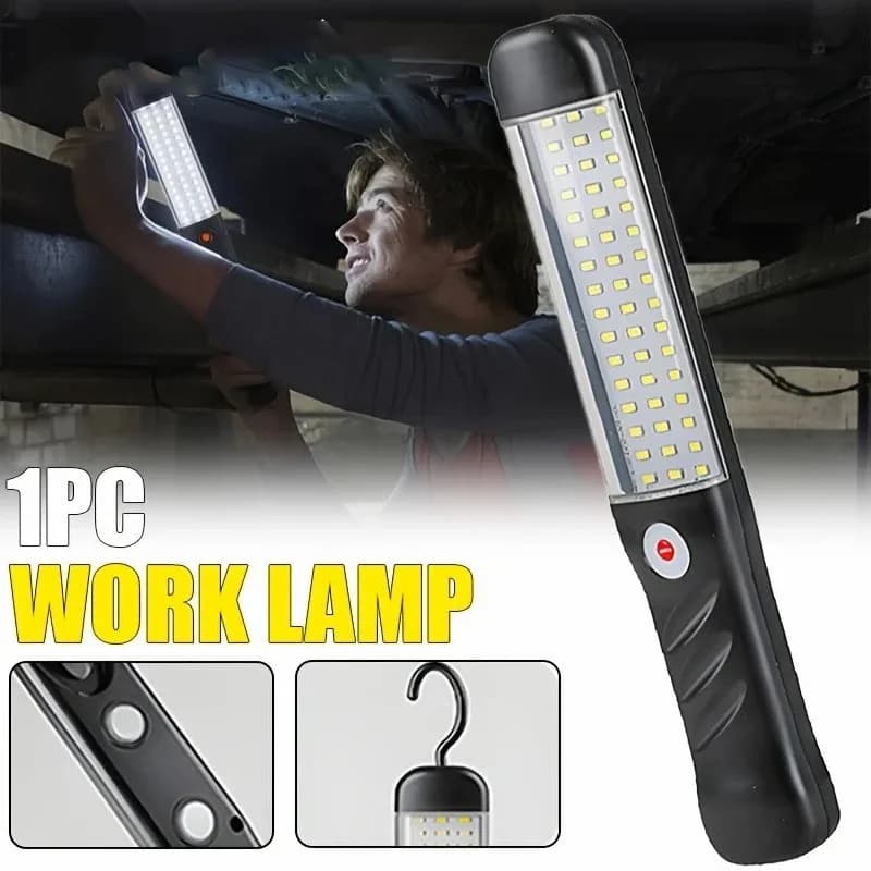 C5 Powerful LED Work Light with Magnet lighting Flashlight Car Garage Mechanic Lamp USB Charging Torch COB Emergency Light
