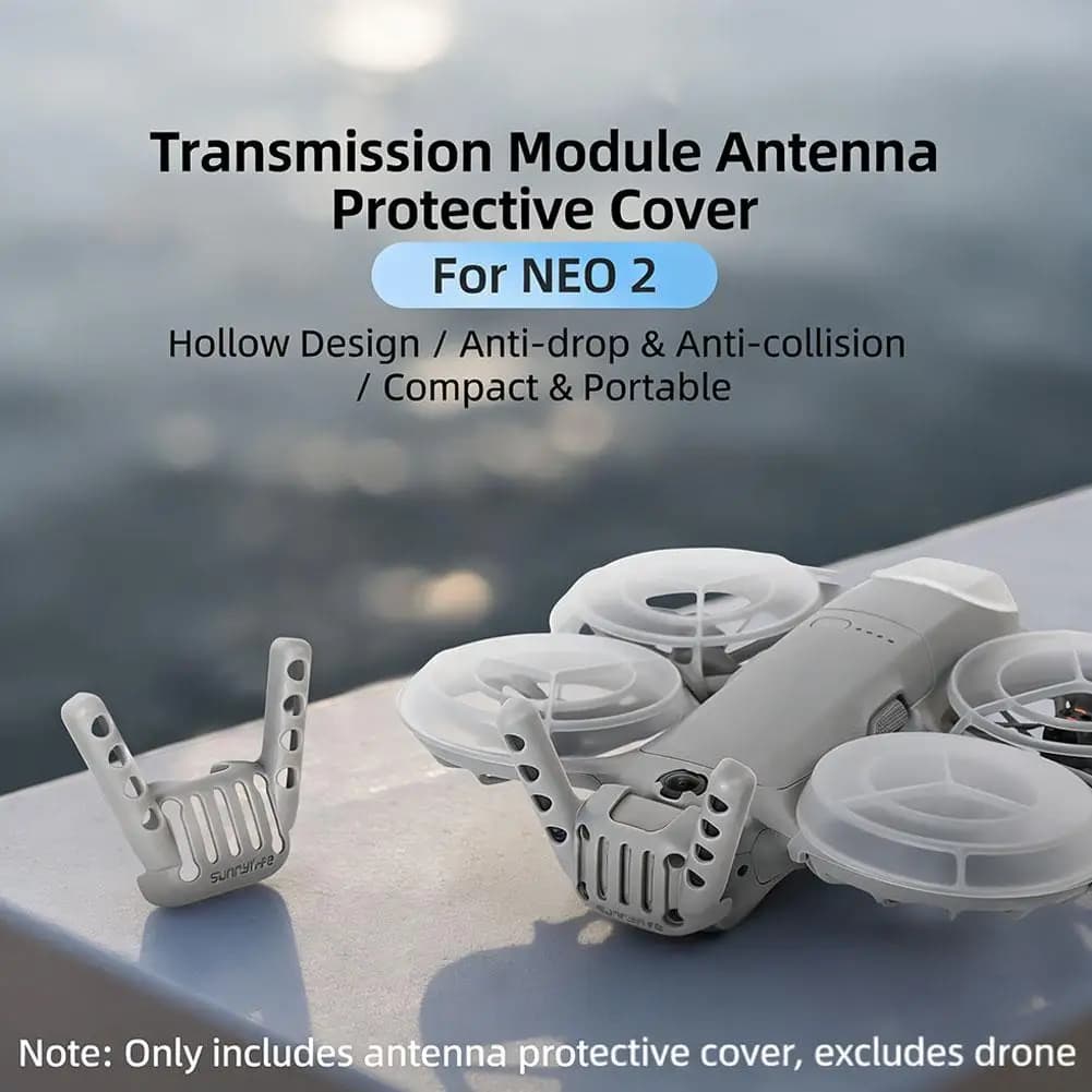 For DJI NEO 2 Image Transmitter Module Protective Cover, Anti-Collision Rear Antenna Guard, Drone Accessories Shockproof Shell