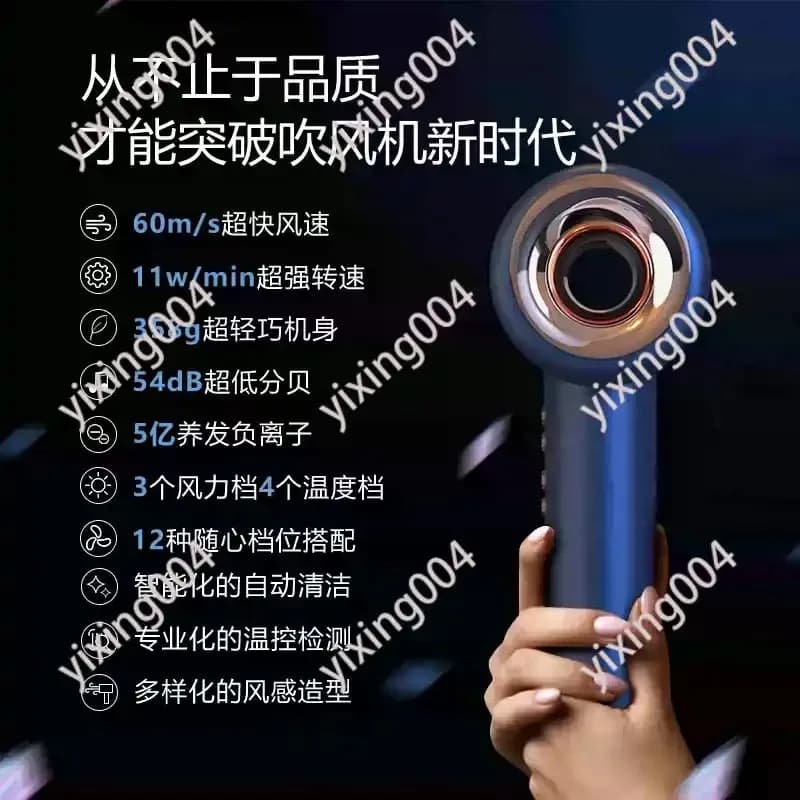 Dual Voltage Anion Blow Dryer 110V 220V Home Hair Styling Tool