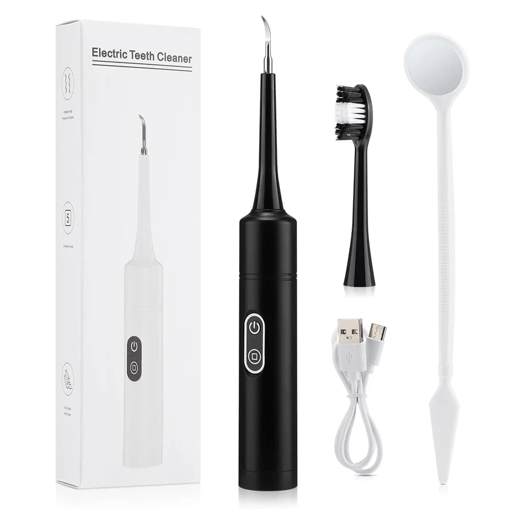 Electric Sonic Vibration Dental Scaler Teeth Whitening Plaque Calculus Coffee Smoke Stains Tartar Removal Toothbrush Tooth Clean