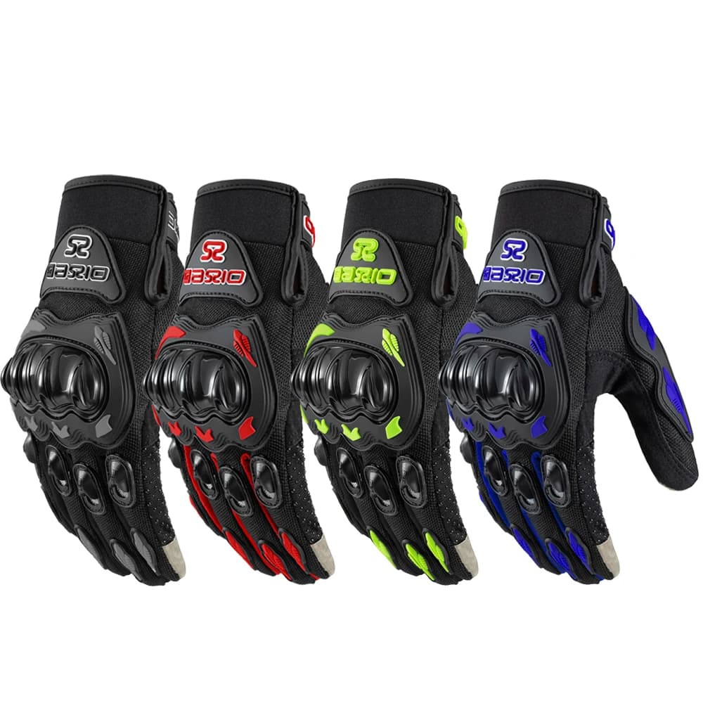Wild Motorcycle Racing Anti Fall Anti Slip Breathable Mountain Bike Summer Road Bike Riding Gloves