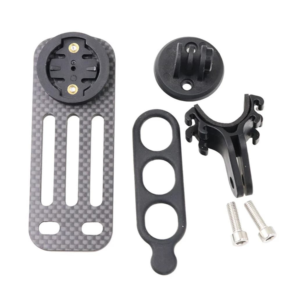 Carbon Fiber Bike Computer Stand For DEDA Alanera For Toseek Handlebars With Cycling Computer Mount Holder Accessories Parts