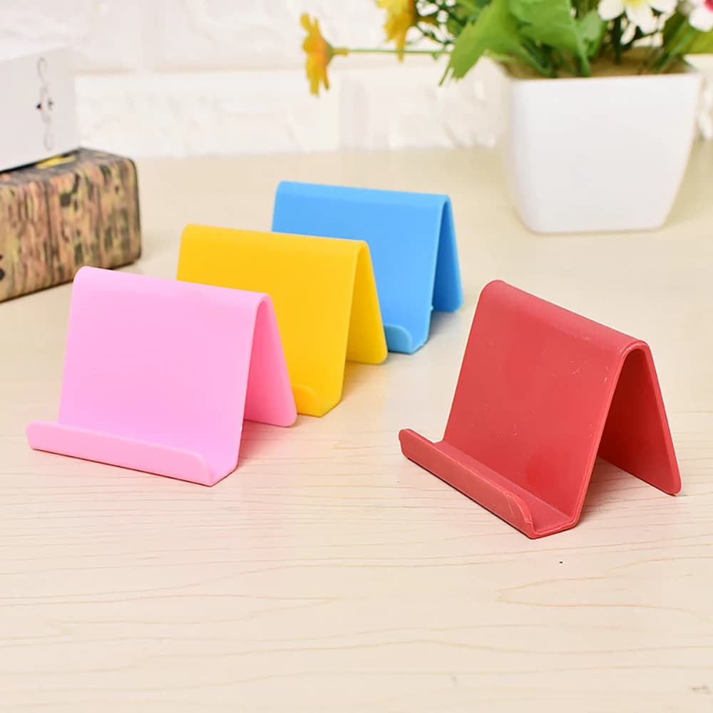Mini Portable Kitchen Phone Holder Universal Movable Mini Lazy Bracket Fashion Convenience Cellphone Mount Plastic Stand