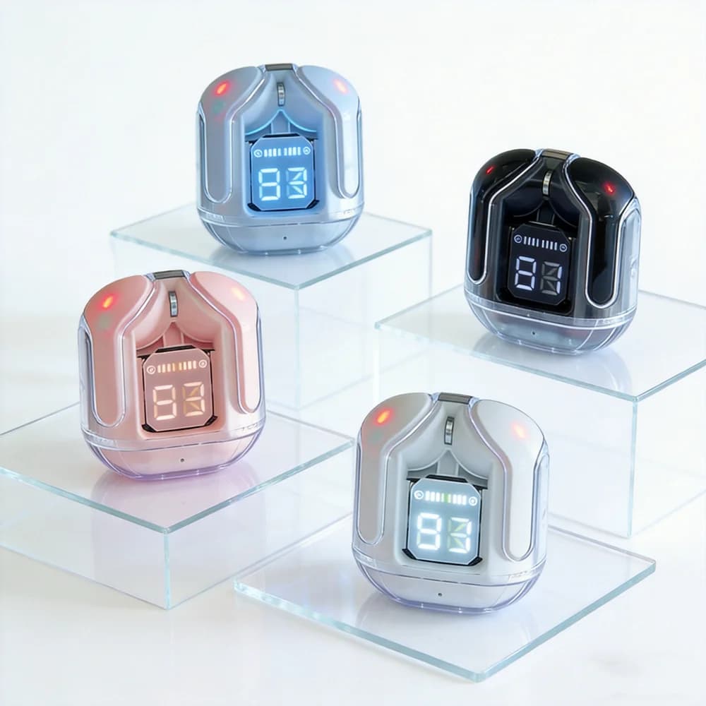 Wireless Mini Earbuds LED Power Digital Display TWS Wireless Headset Stereo Bluetooth Headphones 5.3 for allphones