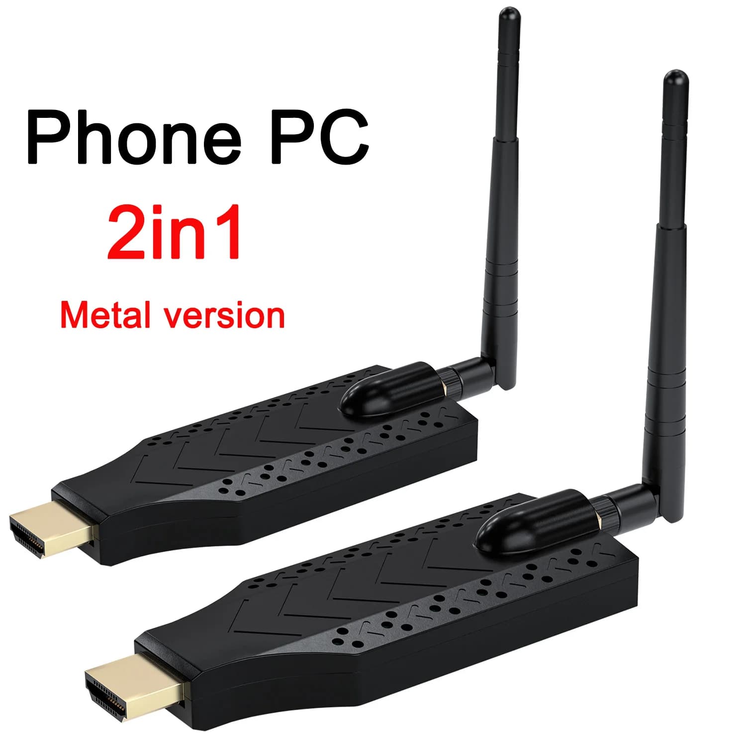 150M Wireless Video Transmitter and Receiver HDMI Extender Display Adapter Screen Mirror for Camera Laptop Phone To TV Monitor