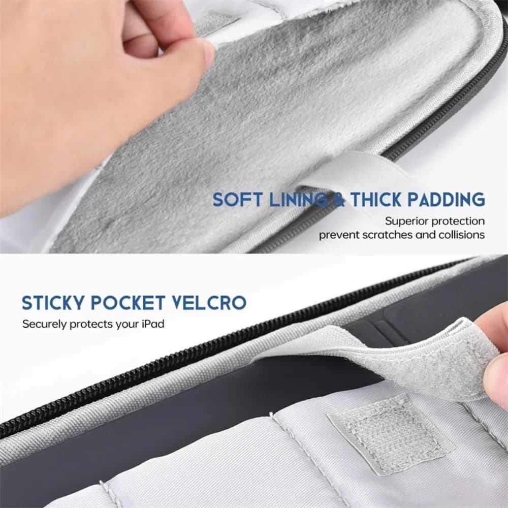 Waterproof Shockproof Handle Bag, Laptop Sleeve Case for Macbook Air, 11, 12, 13, 13.6 Inch, M4, M3, M2 Chip,  Cover Accessories