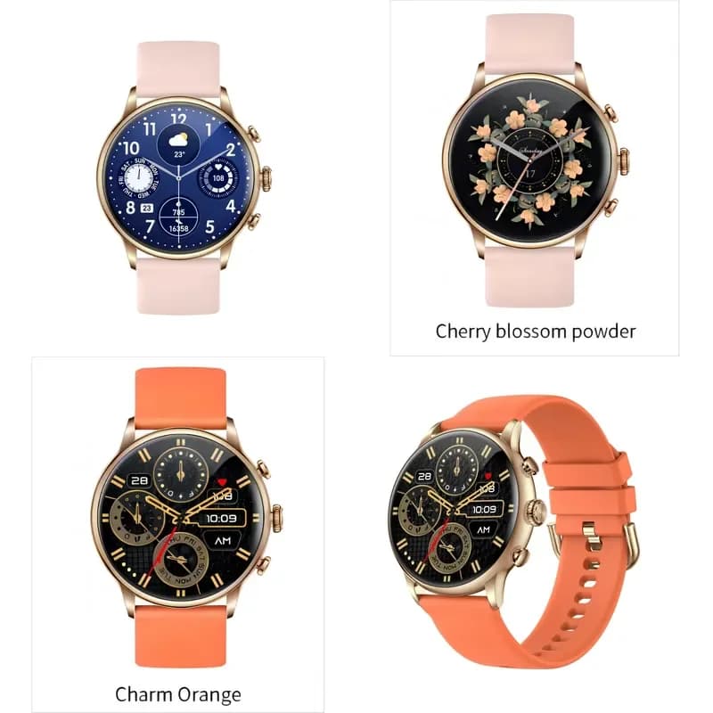 H26 Women's Fashion Digital Electronic Touch Screen Android Sport Smart Wrist Watch Waterproof IP67 Sleep Tracker Dafit