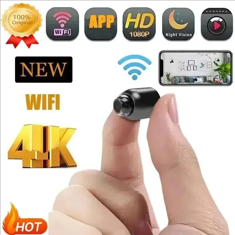 2.4G WiFi Camera Small Remote Monitoring Wireless Survival Camera Home Security Small Night Vision Network Camera