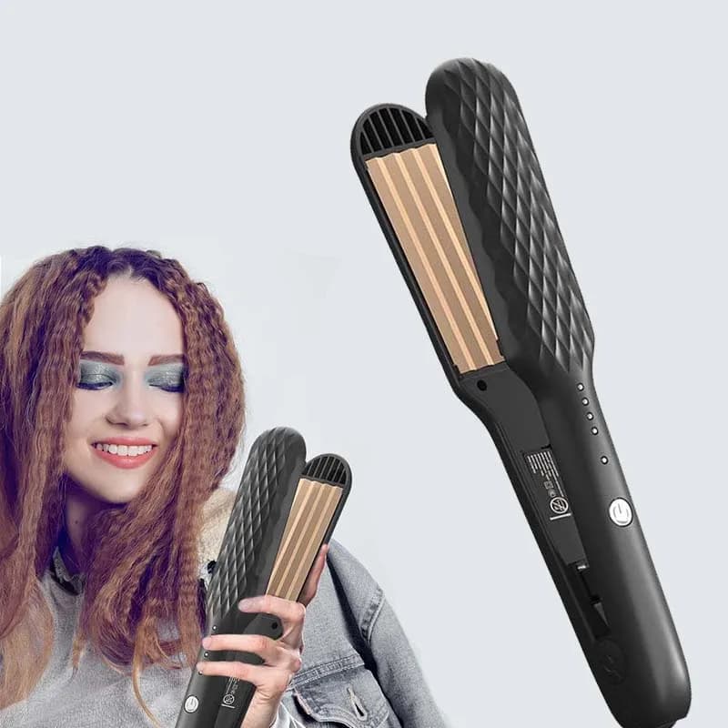 Hair Iron 3D Hair Crimper Professional Volumizing Curling Iron Corn Perm Fluffy Splint Flat Iron Hair Styling Tools