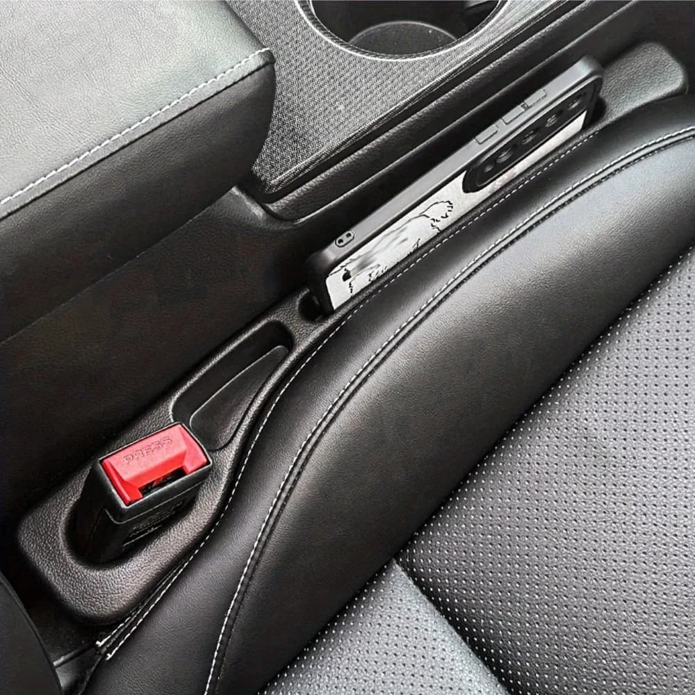 2pc car seat gap filler organizer waterproof car seat gap plug strip
