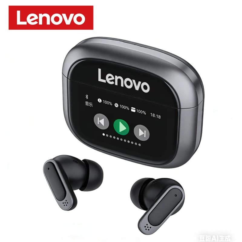 Lenovo New TWS Smart Digital Bluetooth Earphones In Ear ANC Noise Reduction Long Range Wireless Earphones With Mic Touch Screen