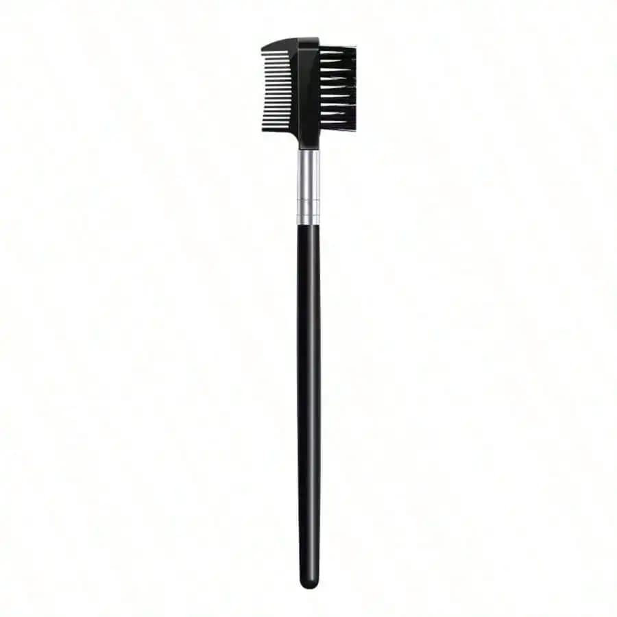 1PC Eyelash Comb & Eyebrow Brush 2-In-1 – Professional Makeup Tool For Eyelash Extensions, Great For Self-Use & Gifting
