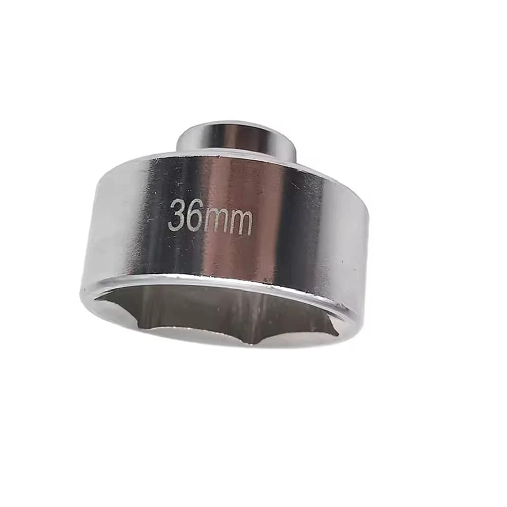 36mm Oil Filter Wrench 36mm Low Profile Socket Tool to Remove Cartridge Style Housing Canister Cap Oil Filter Wrench