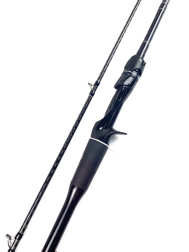 Fishing Rod for Boat Super Hard Saltwater Carbon Fiber Telescopic Pole Rod 2.08m Rod Fishing