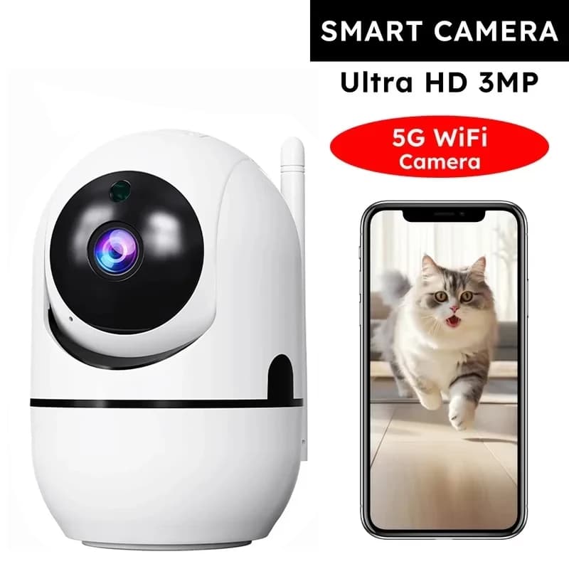 Wifi IP Camera Smart Home Auto Tracking 1620P Full Night Vision Network Wireless CCTV Video Baby Security Camera