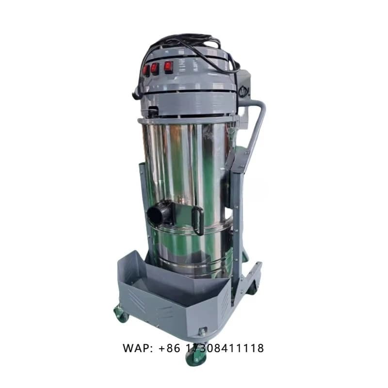 Commercial High-power Dry-wet Industrial Vacuum Cleaner for Car Washes, Garages or Factories